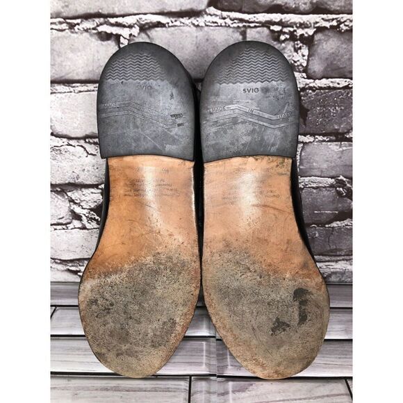 Allen Edmonds Cavanaugh Black Leather Handcrafted Penny Loafers Men’s 10.5 3E US - Picture 13 of 16